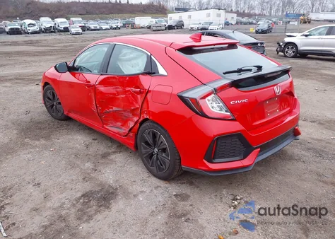 2018 Honda Civic Ex из США, поврежденный, VIN SHHFK7H51JU423555